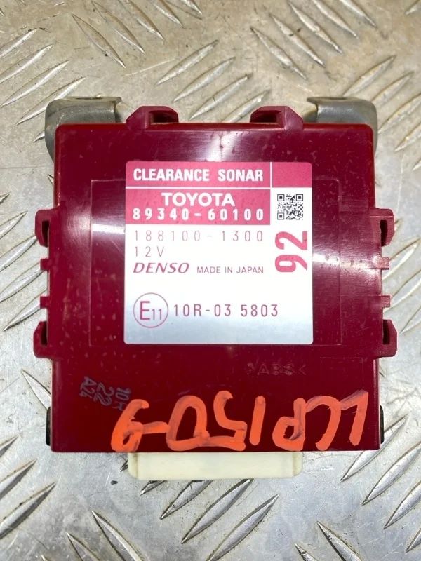 Блок управления парктрониками Toyota Land Cruiser Prado 150 (2009-2023) 2014 8934060100 3.0 D 1KDFTV