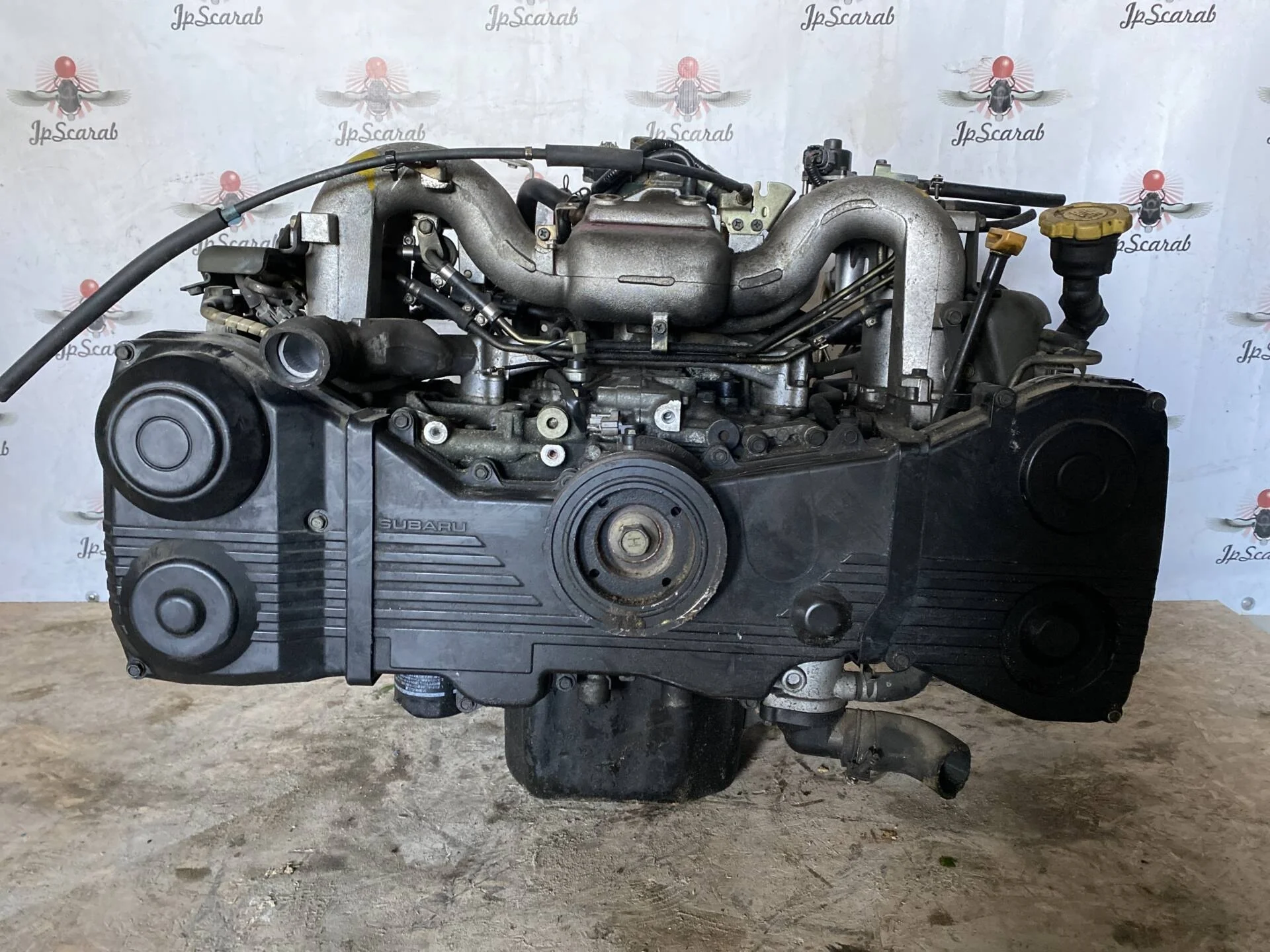 Двигатель Subaru Legacy B12 BH5 EJ204 EJ204DXDBE-0D7