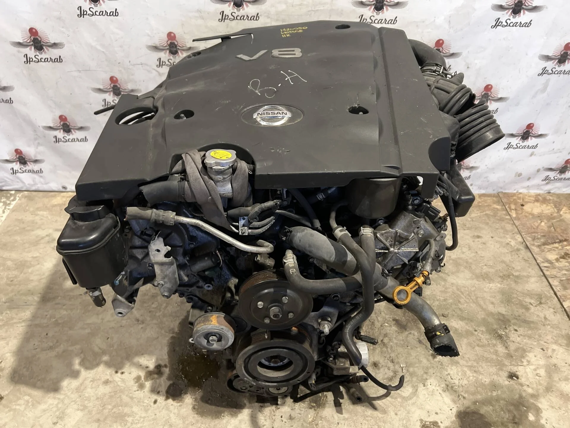 Двигатель Infiniti M45 Y50 VK45DE