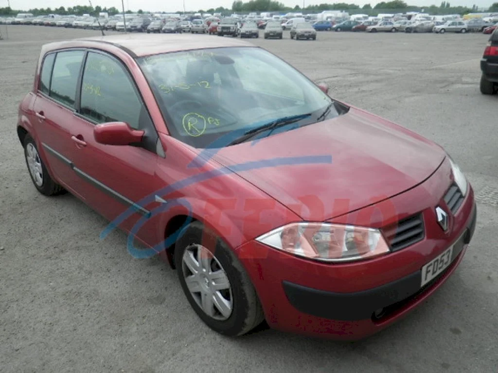 Продажа Renault Megane 1.6 (115Hp) (K4M 760) FWD MT по запчастям