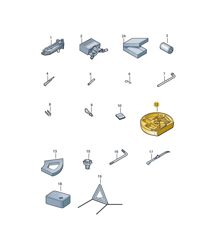 Органайзер в багажник Skoda Octavia 2011 A5