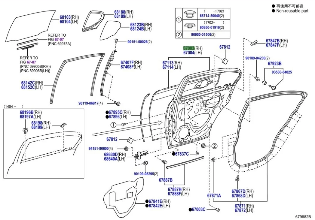 Дверь Lexus GS350 2012-2018 L10
