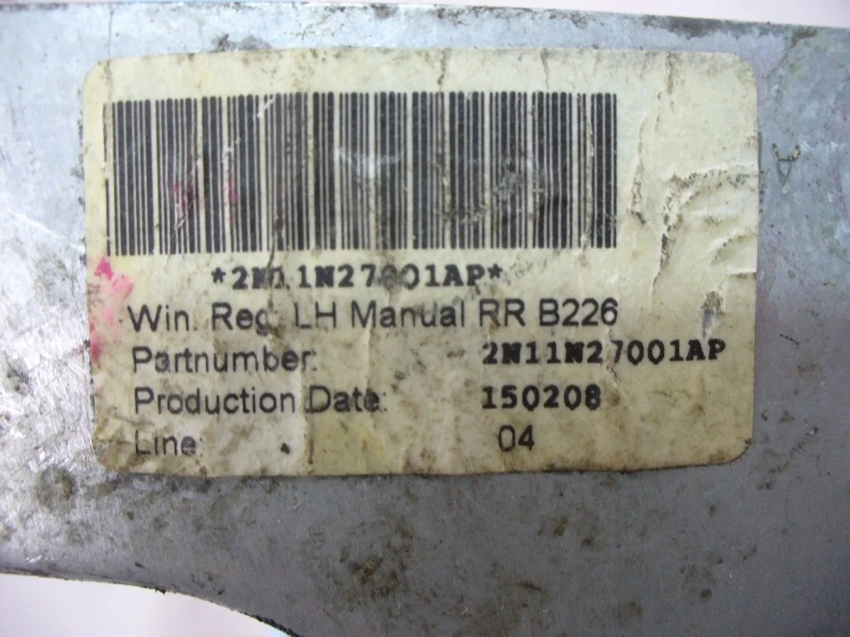 Стеклоподъемник Ford Fusion 2007 CBK