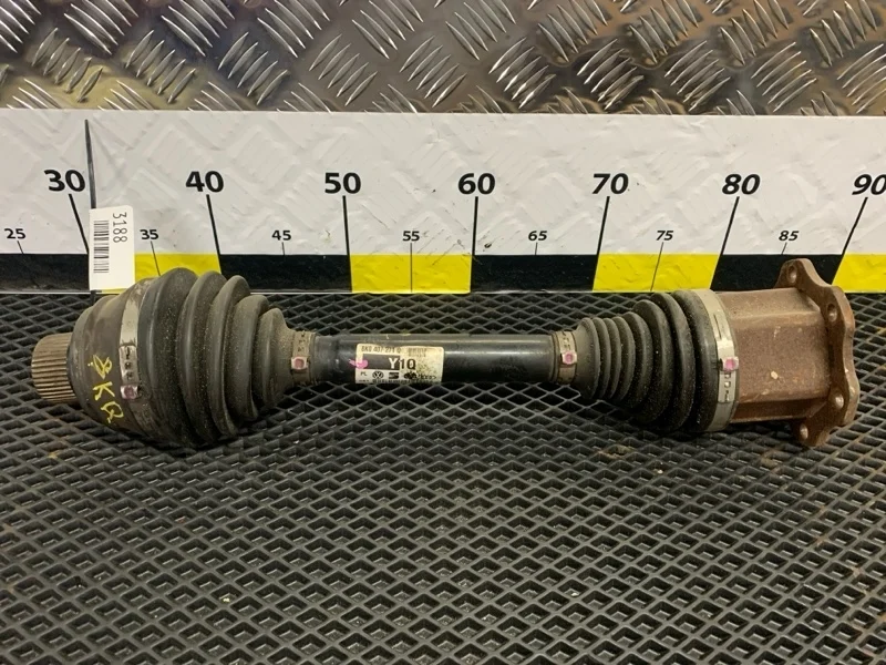 Привод Audi A4 2009 8K0407271Q B8 CDH 1.8T, передний левый