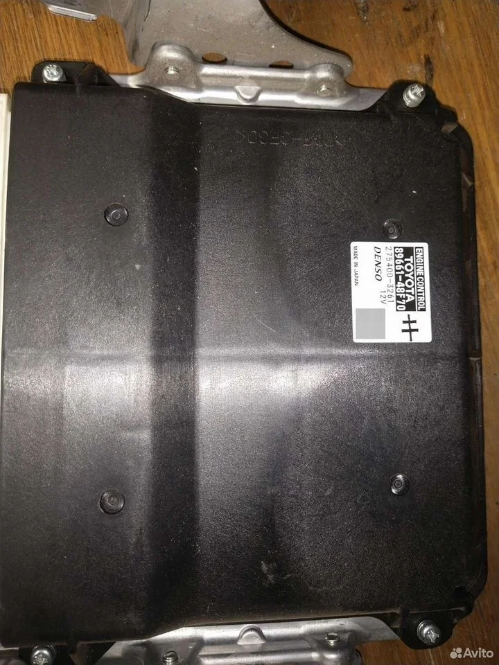 Блок управления двигателем на toyota highlander