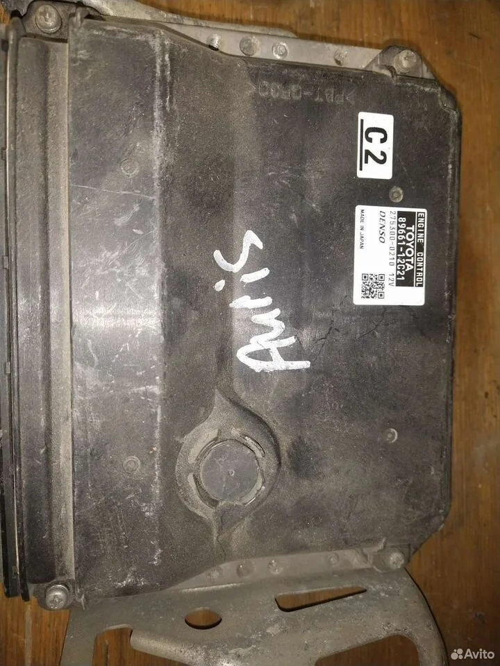 Блок управления двигателем на тойота аурис