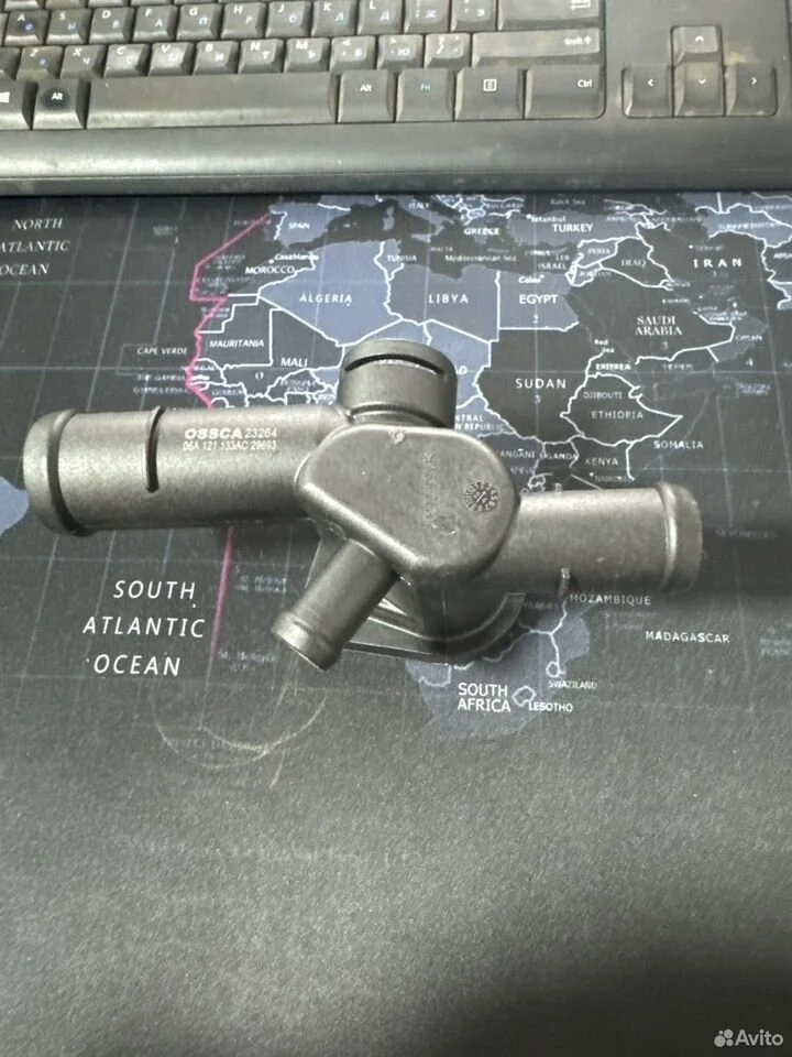 Фланец системы охлаждения vag