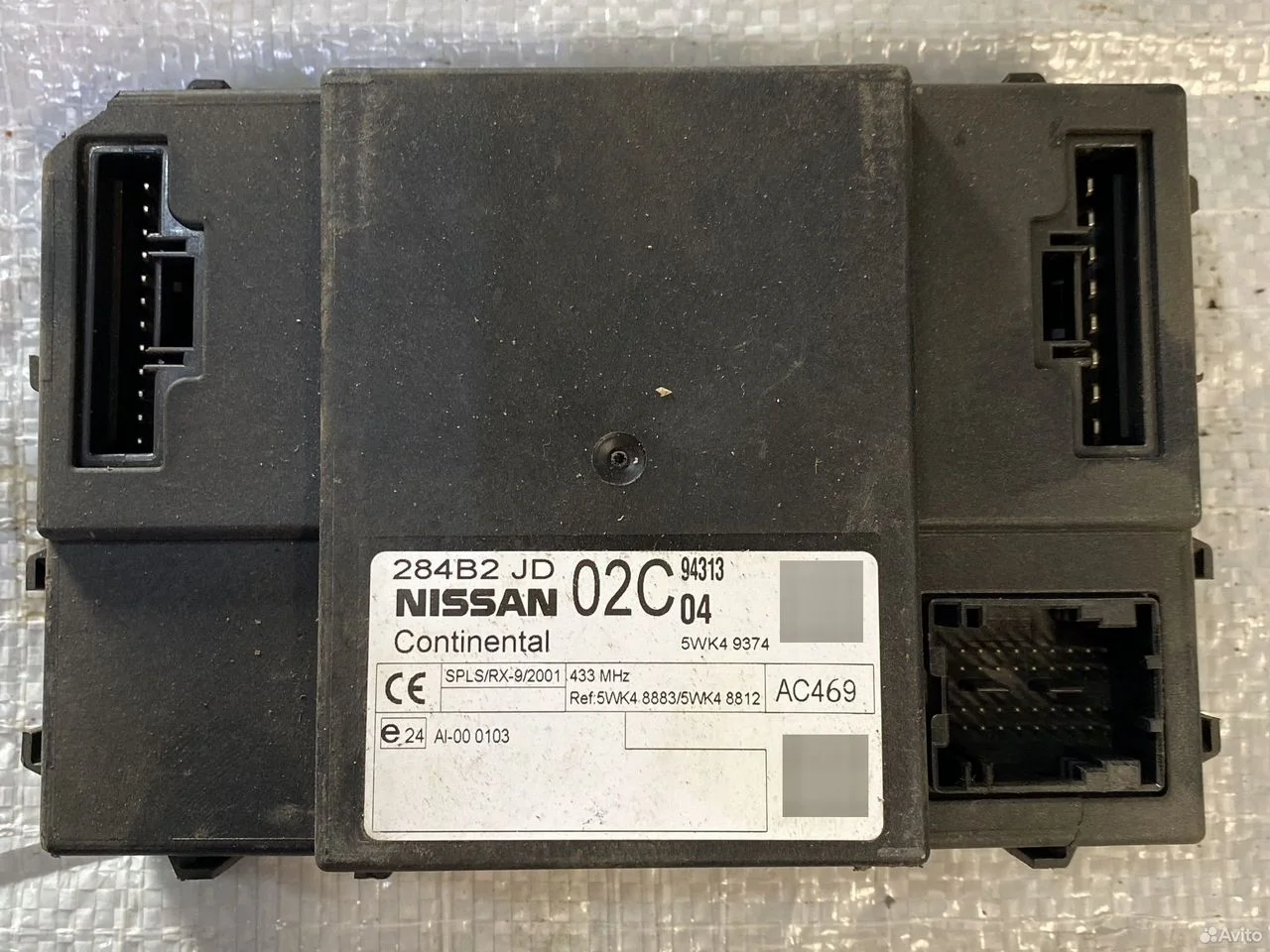 Блок bcm nissan qashqai j10