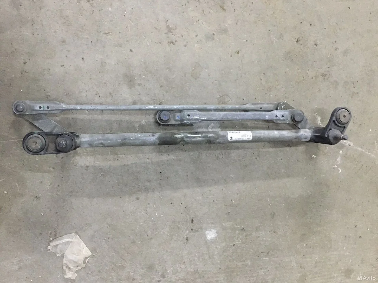 Трапеция стеклоочистителя skoda octavia a7 2013-20