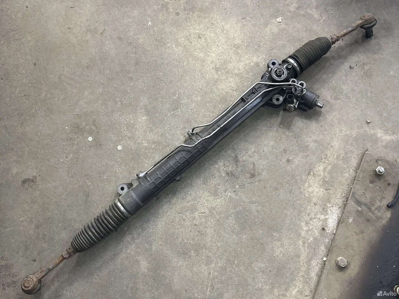 Рейка рулевая гидравлическая audi a8 4e vag