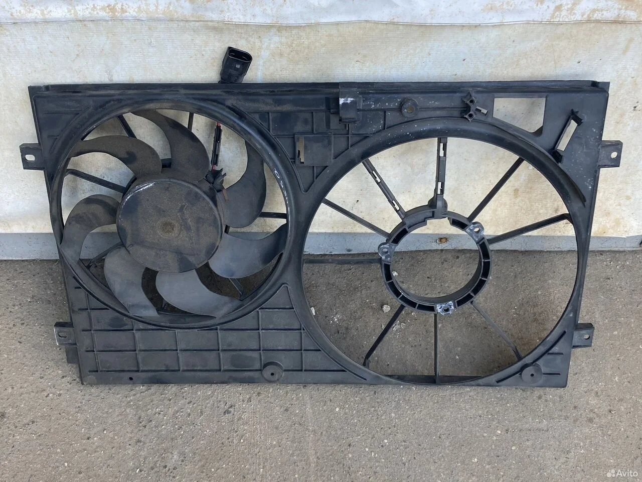 Диффузор радиаторов vw skoda vag