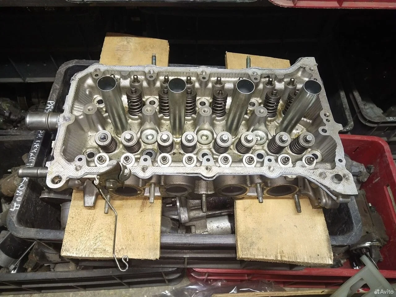 Головка блока цилиндров toyota