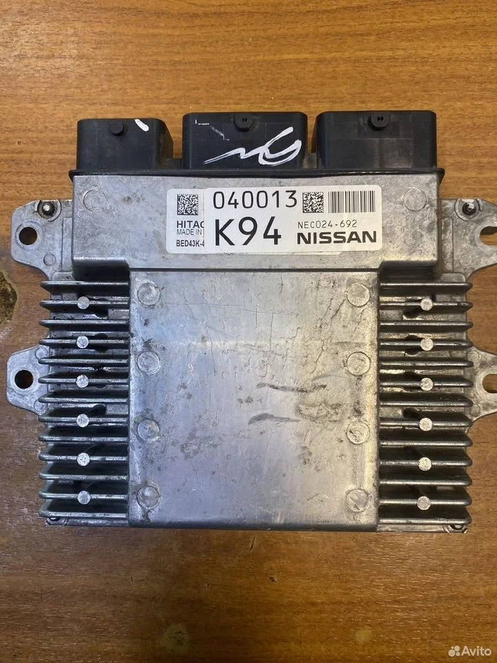 Блок управления двигателем nissan qashqai j11