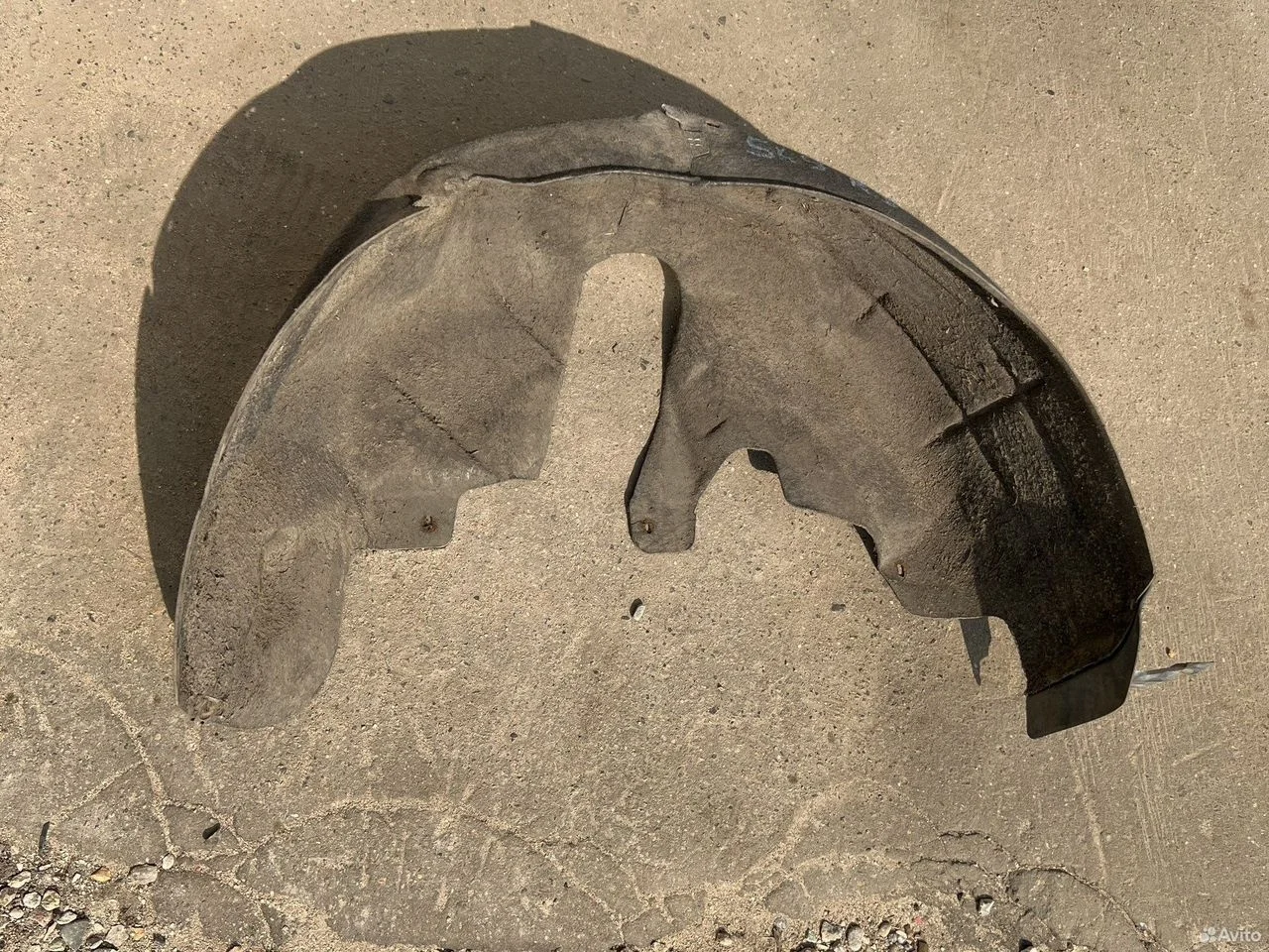 Подкрылок задний правый (ворс) octavia vag