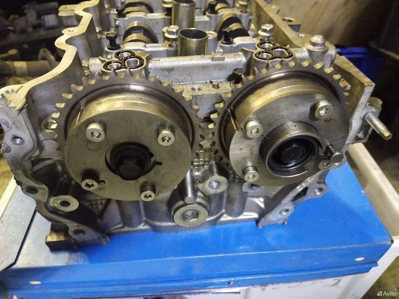 Головка блока цилиндров на toyota camry