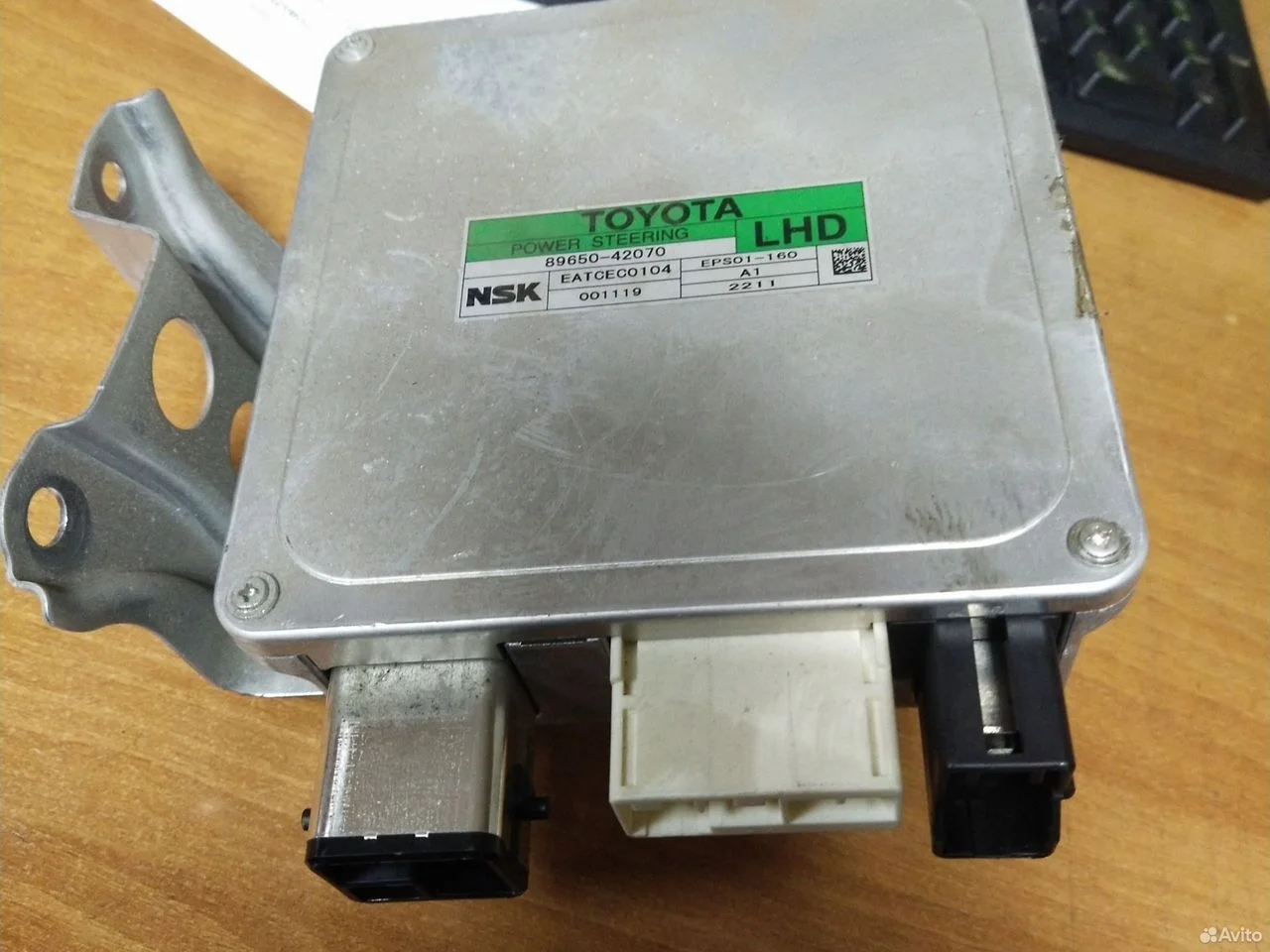 Блок управления рулевым усилителем на toyota