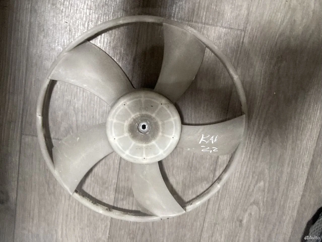 Крыльчатка вентилятора toyota rav 4