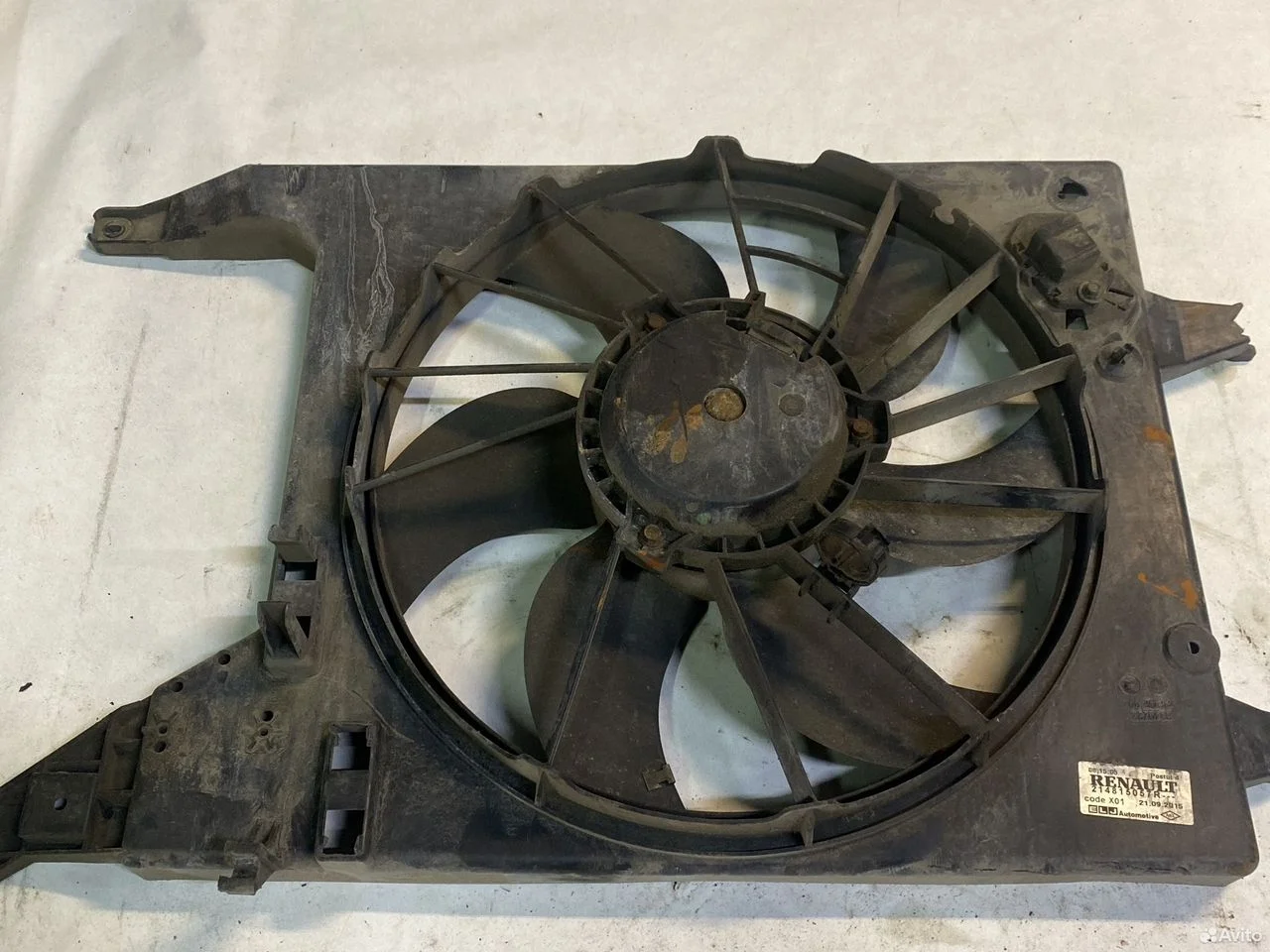 Диффузор вентилятора ниссан almera g15