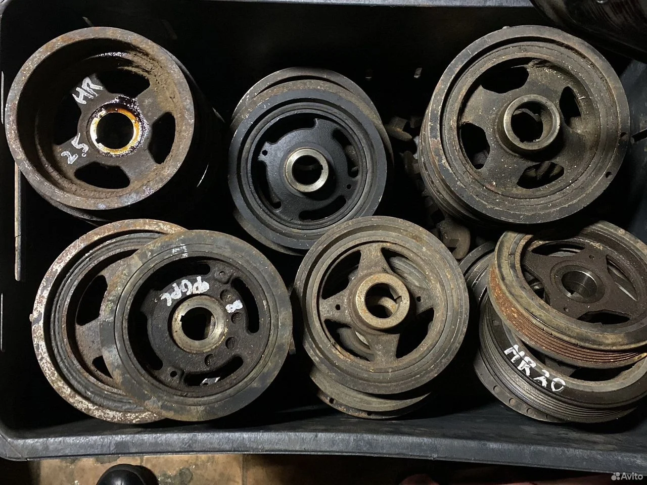 Шкив коленвала для ниссан инфинити б/у
