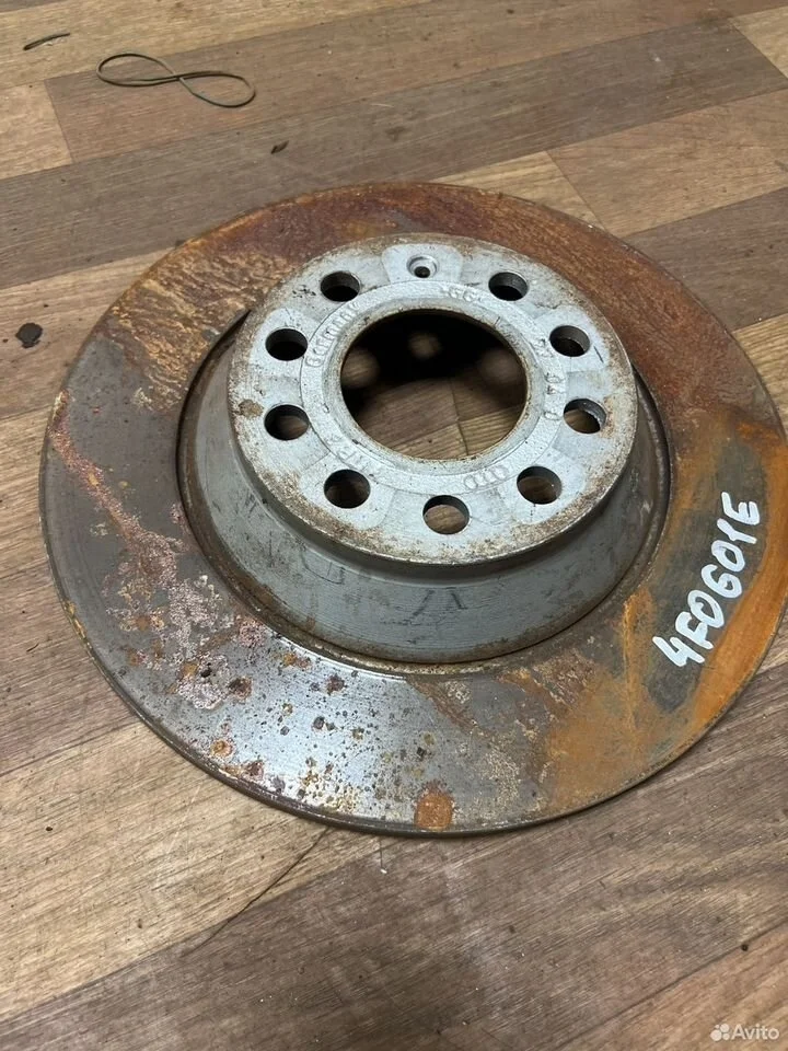 Диск тормозной задний 302x12 5/112 vag