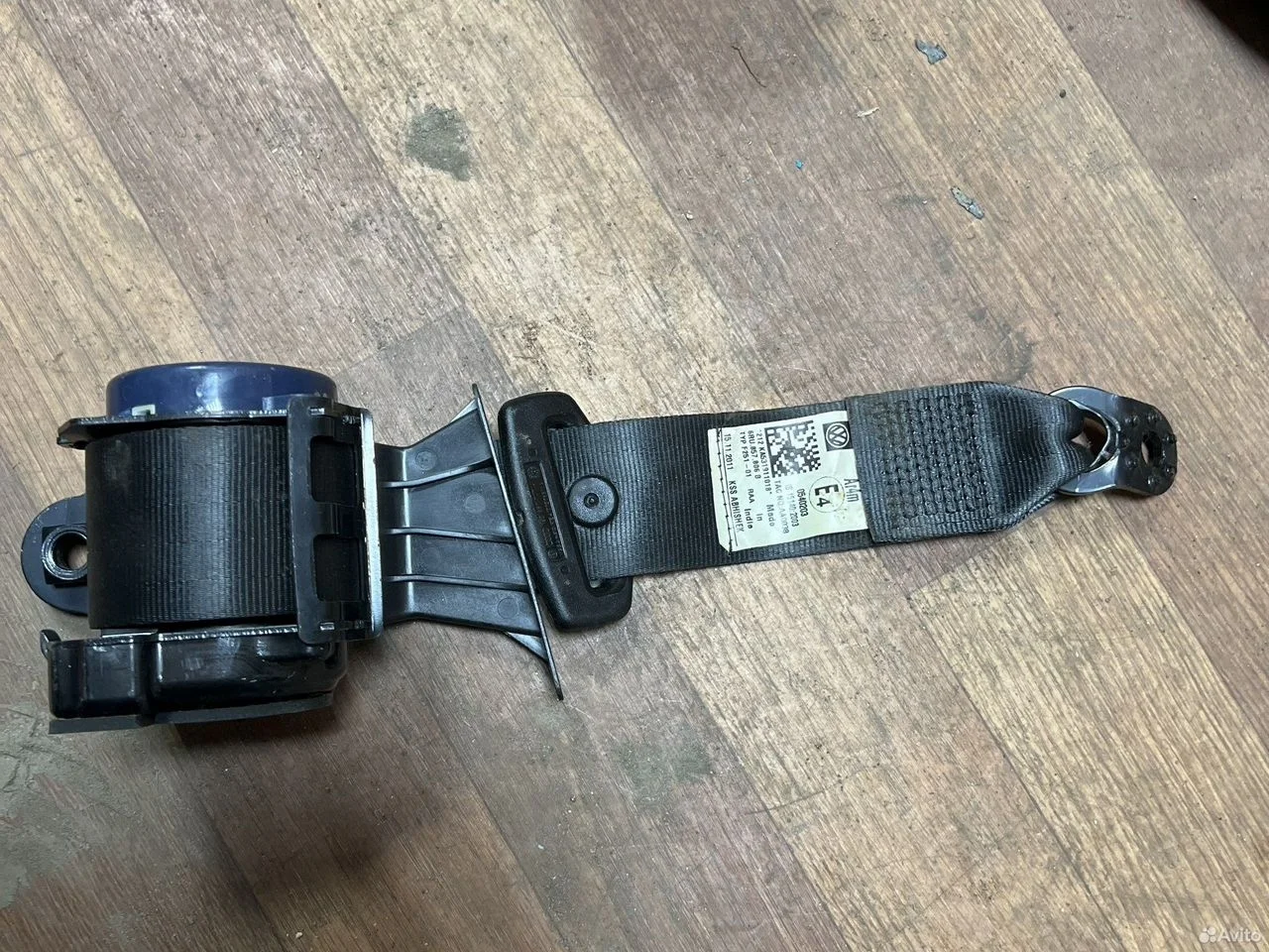 Ремень безопасности задний правый vag