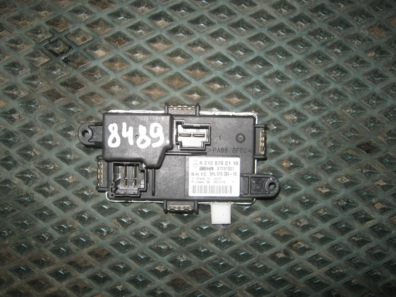 Резистор отопителя Mercedes-Benz W212