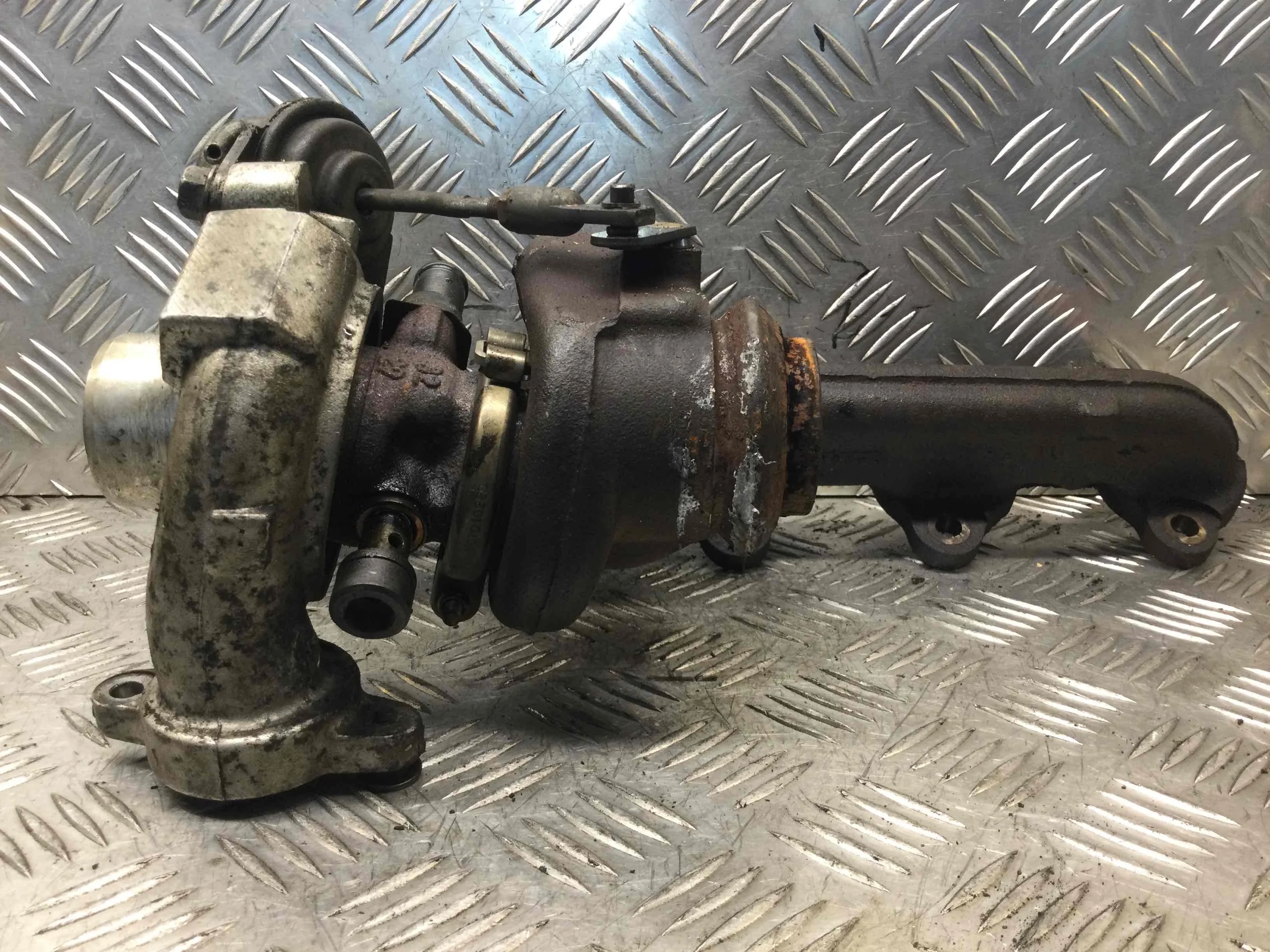 Турбина Peugeot Partner 1 поколение [рестайлинг] (2002-2008) дизель 1.6 DTI Механика Микроавтобус