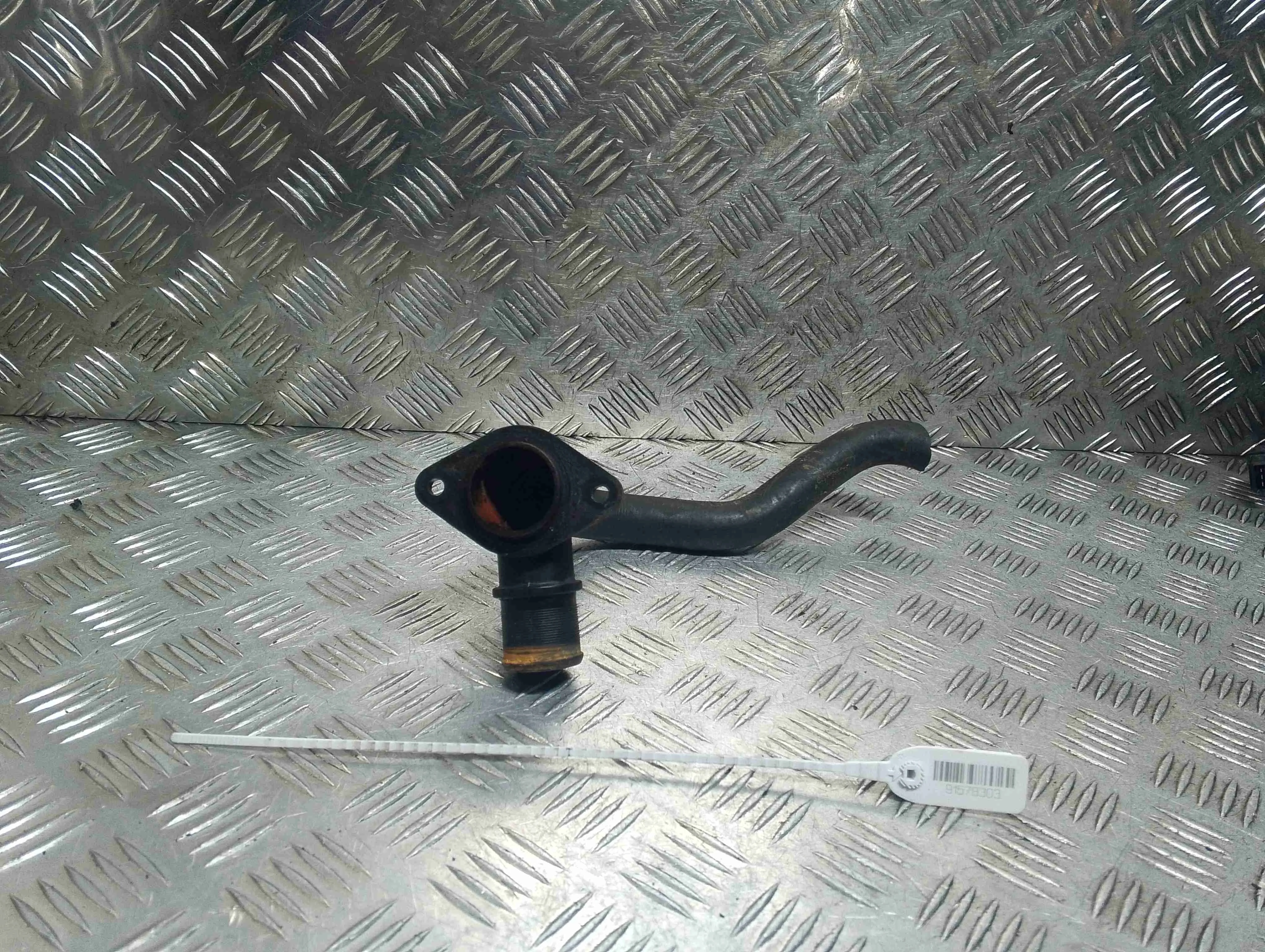 Фланец (тройник) системы охлаждения Peugeot 206 1 поколение (1998-2003) бензин 1.6 i Механика Кабриолет