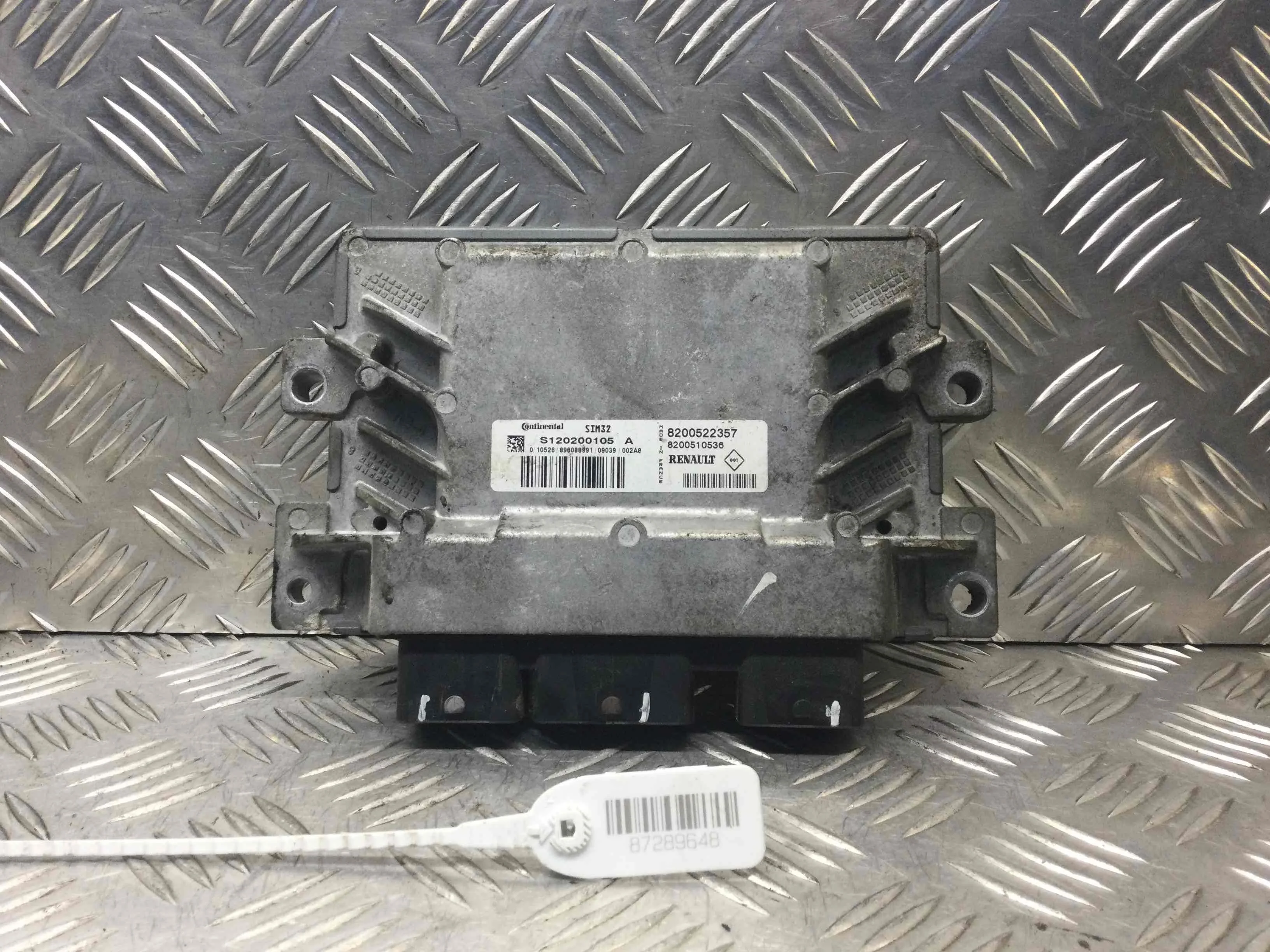 Блок управления двигателем Renault Clio 3 поколение (2005-2009) бензин 1.2 i Механика Х/б