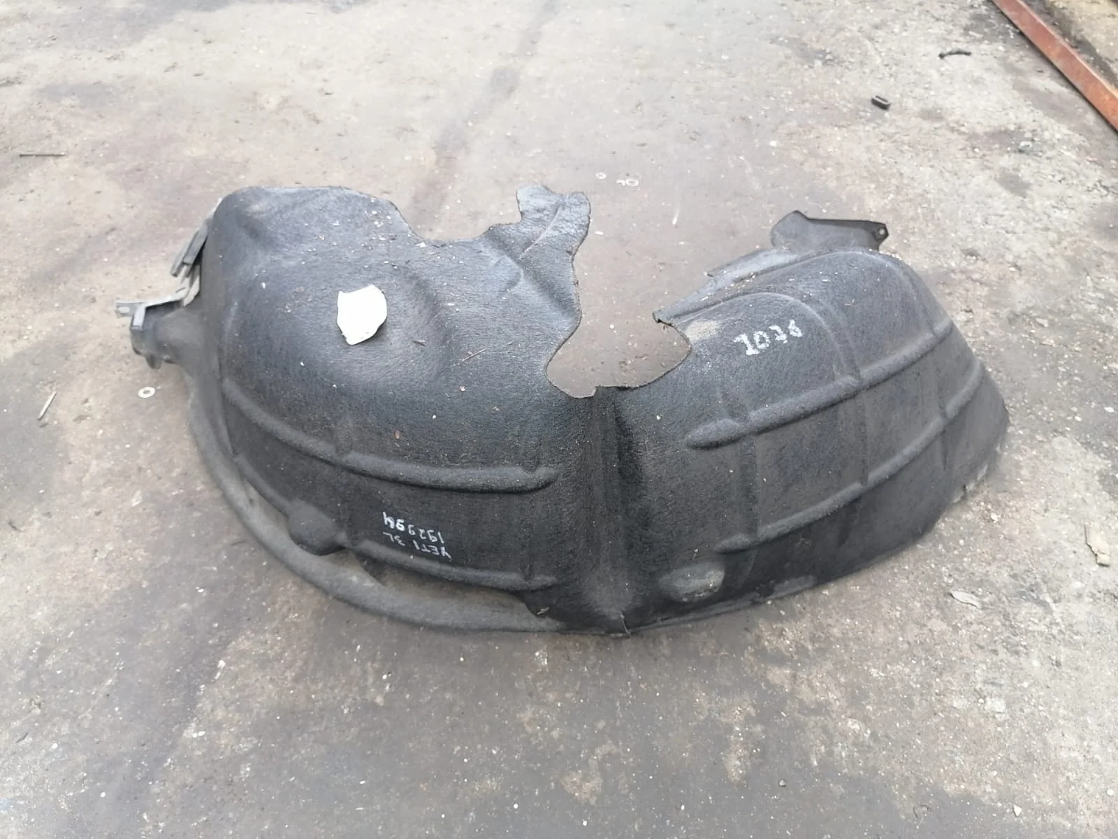 Подкрылок, локер SKODA YETI 2010-задний левый б/у YETI(2010-