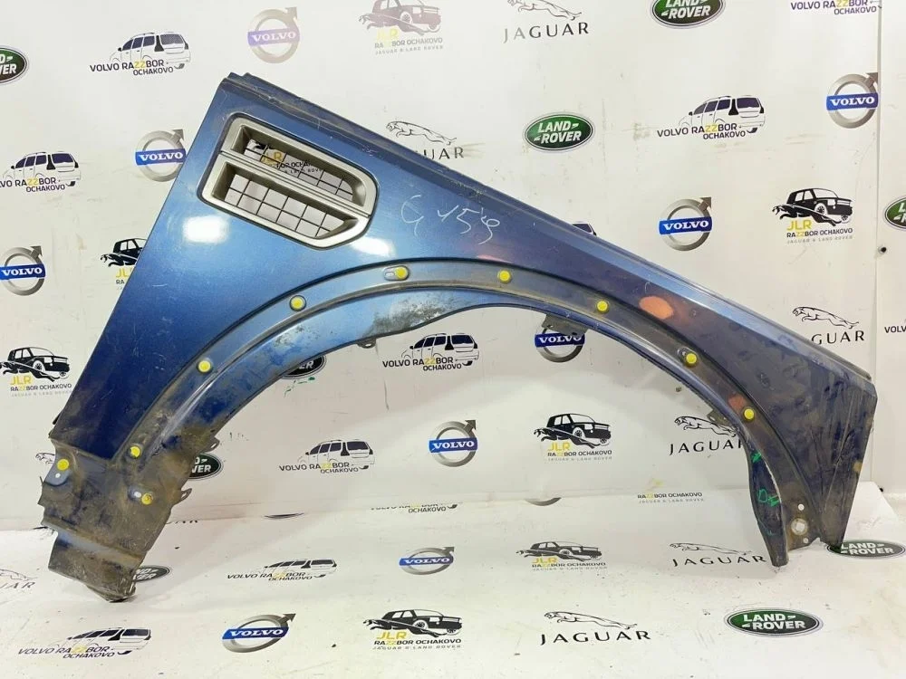 Крыло переднее правое LR Discovery 3 Синее Дефект Discovery III (2004—2009)