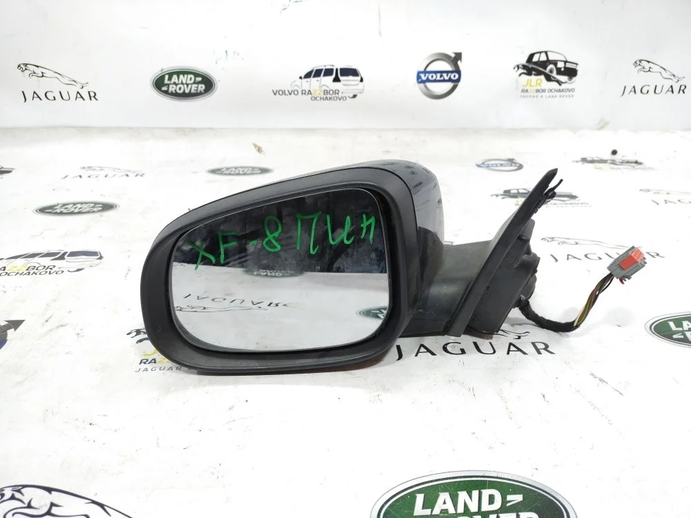 Зеркало левое Jaguar XF 2007-2011 Дорест 8 pin XF I (2007—2011)