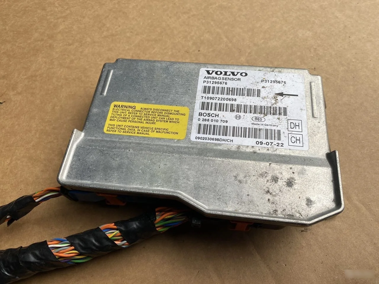 Блок управления airbag Volvo XC70 III (2007-2013) XC70 II (2007—2013)