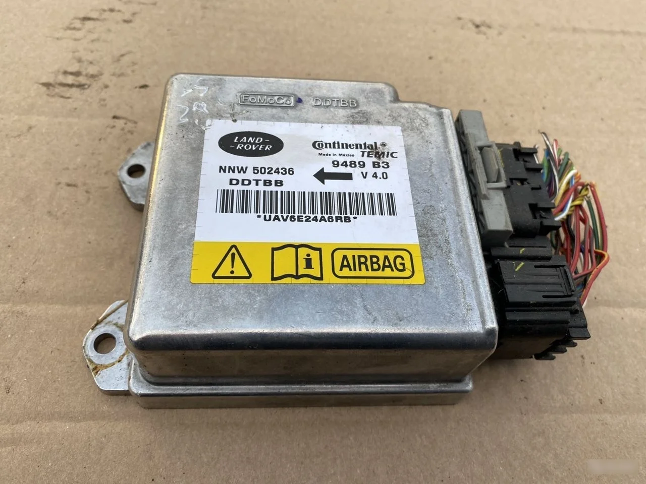 Блок airbag Land Rover Discovery 3 / RRS 1 Range Rover Sport I (2005—2009) 276DT