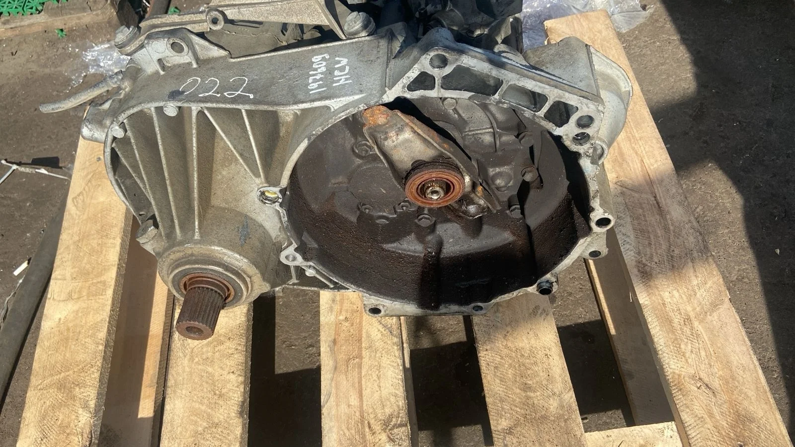 МКПП 5 ступенчатая механическая коробка передач VOLKSWAGEN TRANSPORTER T5 1,9 BRS HCW 2003- б/у TRANSPORTER T5(2003-2015)