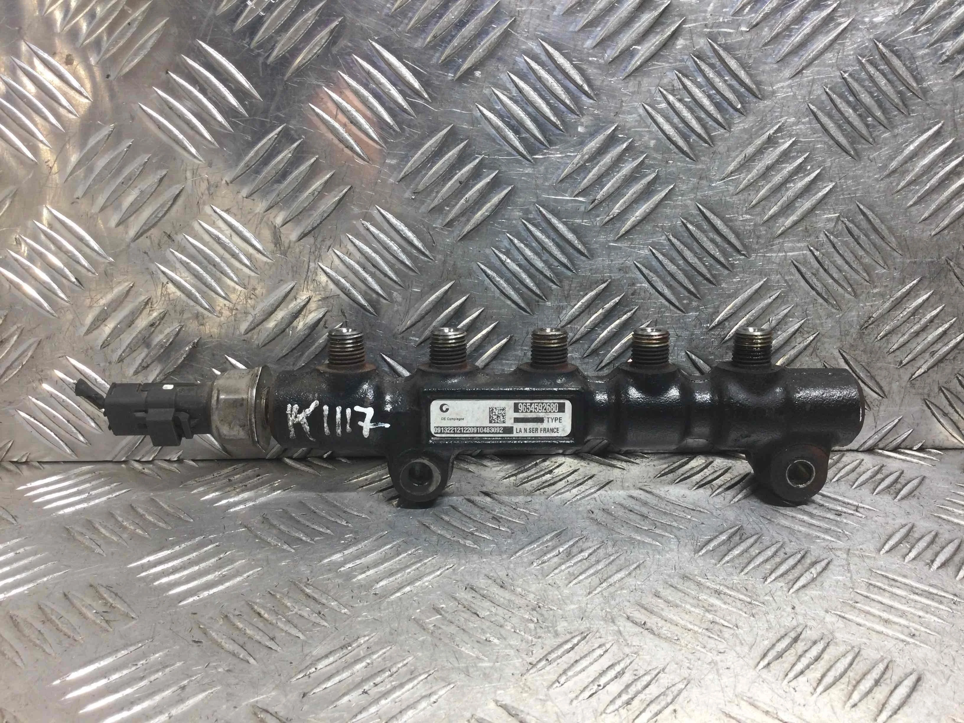 Топливная рампа Ford Focus 2 поколение (2005-2008) дизель 1.6 TDCi Механика Х/б