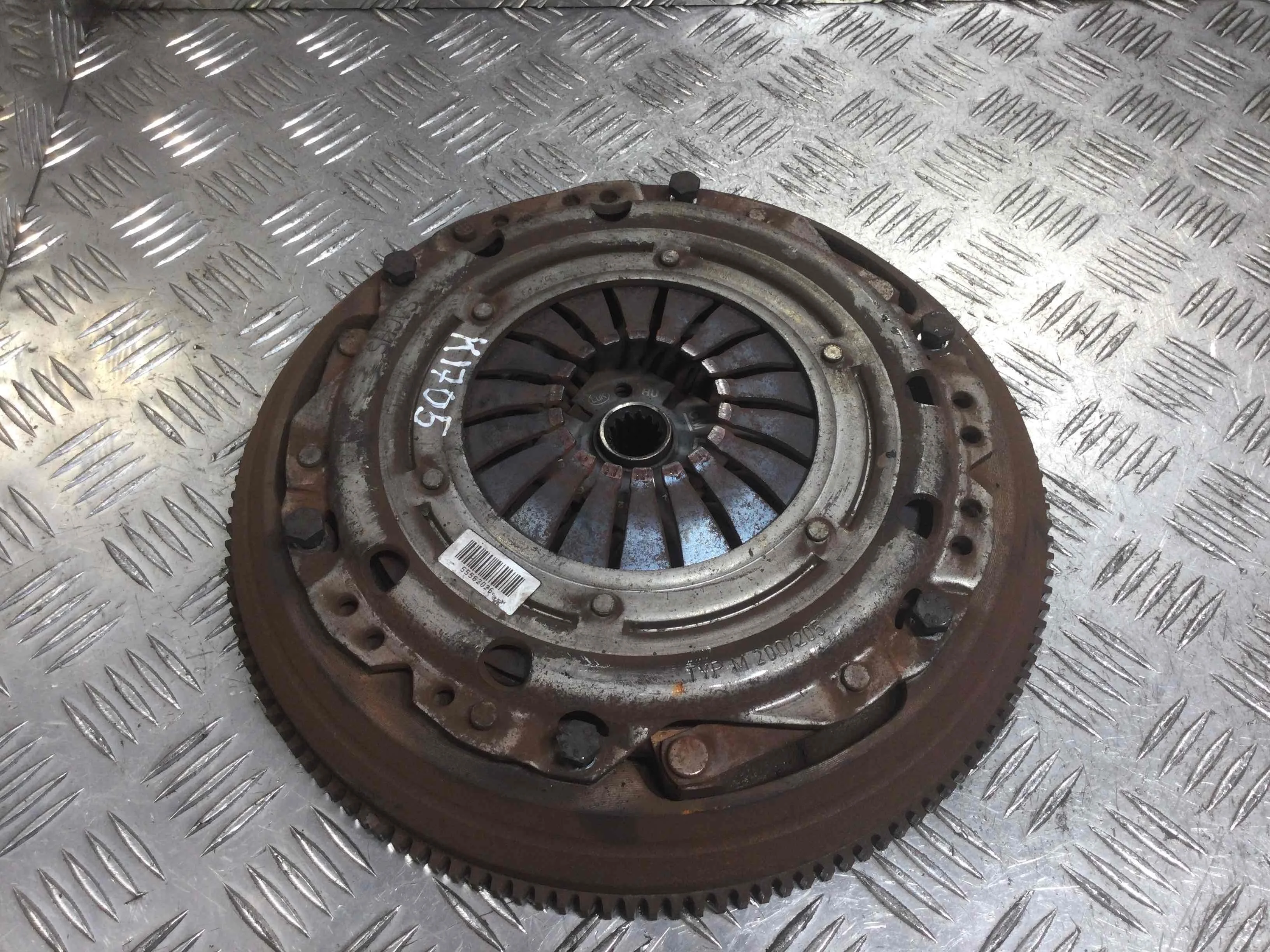 Маховик Opel Astra H рестайлинг 2007 - 2010 бензин 1.6 i Механика Х/б