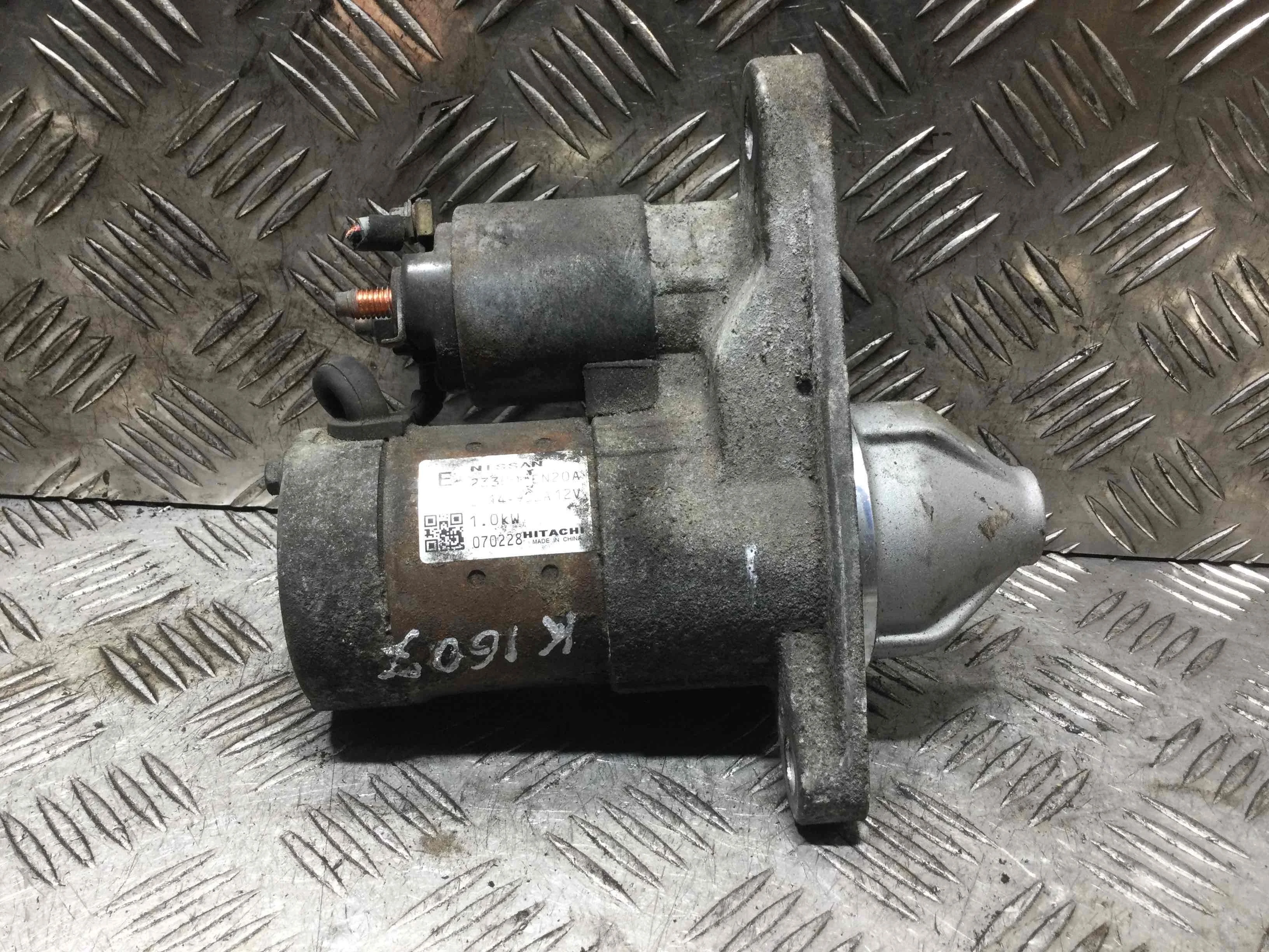 Стартер Nissan Qashqai 1 поколение (2007-2010) бензин 2.0 i Автомат