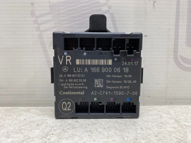 Блок управления передней правой двери Mercedes-benz GLS 2017 X166