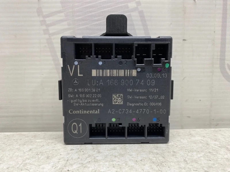 Блок управления передней левой двери Mercedes-benz ML 2013 W166