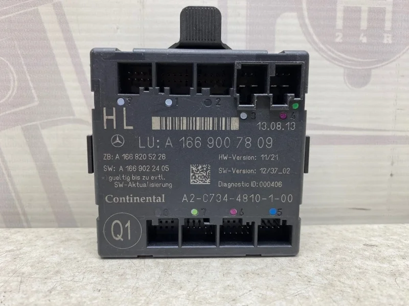 Блок управления задней левой двери Mercedes-benz 2013 W166