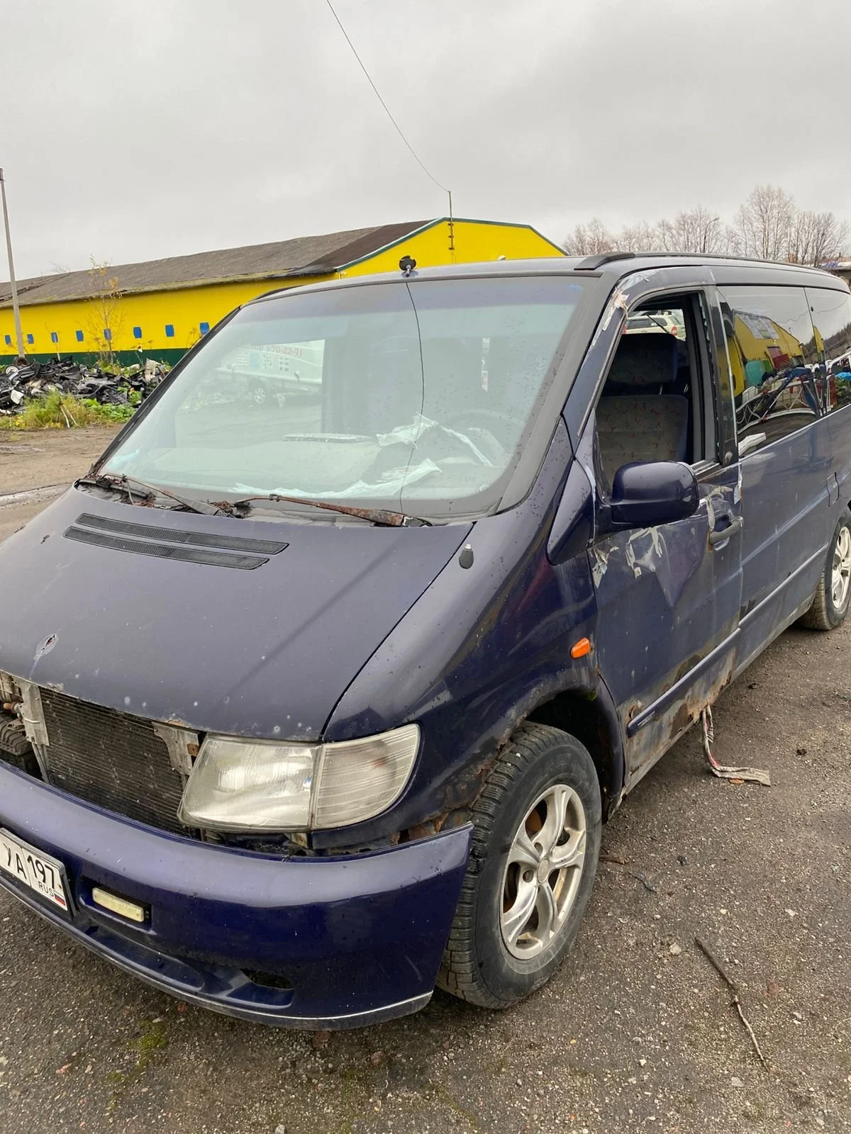 Зеркало боковое левое Mercedes-Benz Vito W638 Vito 1996-2003