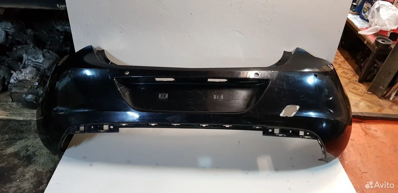Бампер задний opel astra j 2009-2012