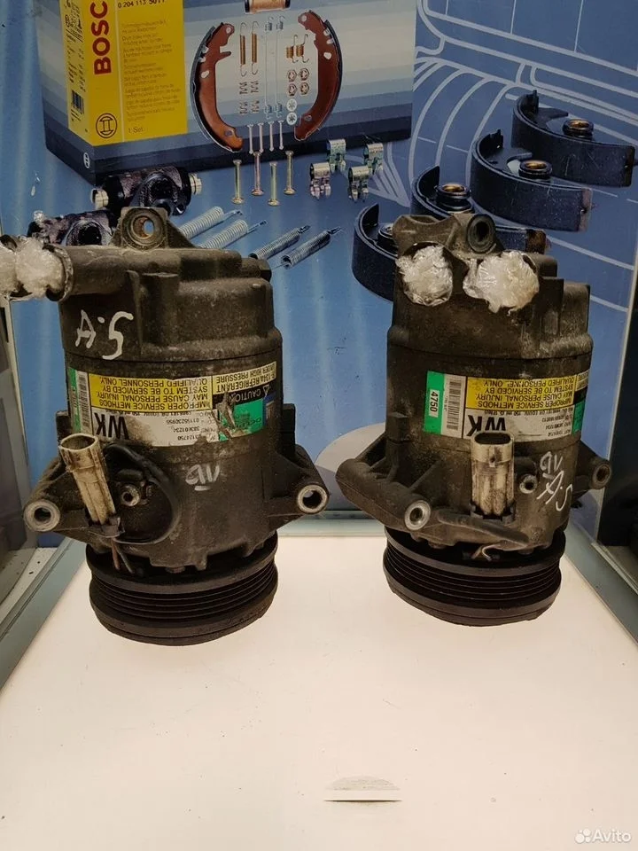 Компрессор кондиционера для opel zafira b 13124750