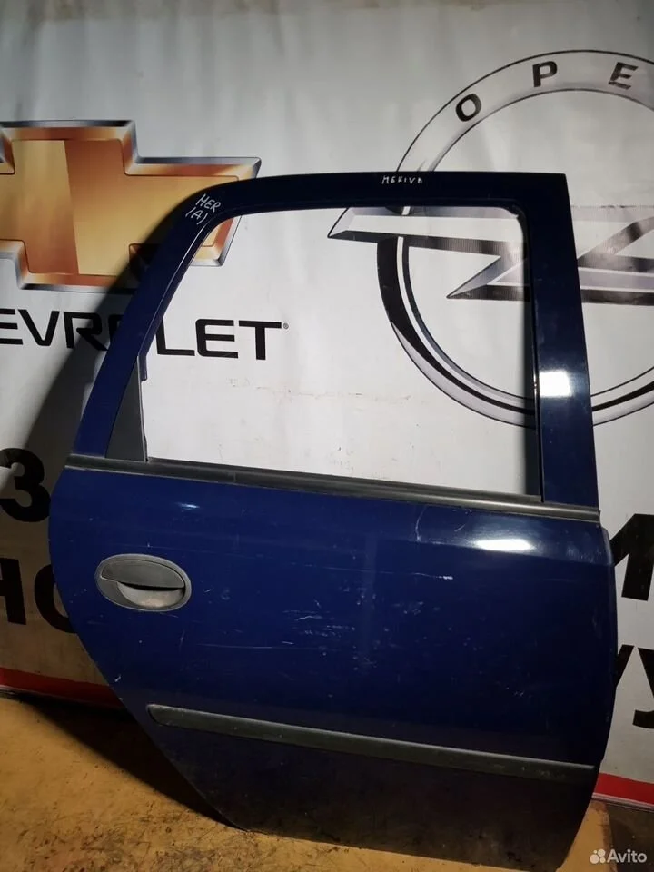 Дверь задняя правая opel meriva a