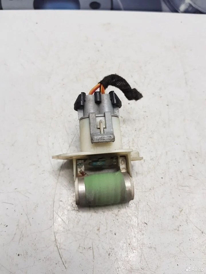 Резистор вентилятора охлаждения opel corsa d