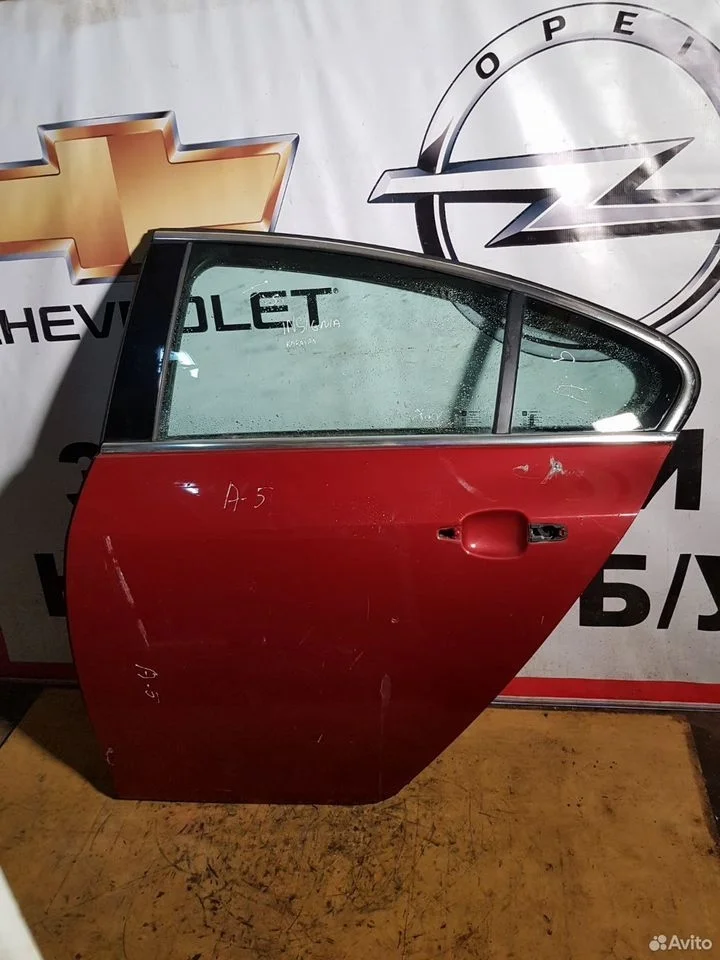 Дверь задняя левая opel insignia седан