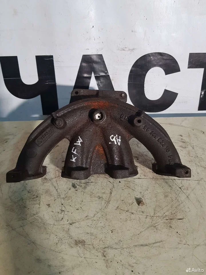 Коллектор выпускной peugeot 206 kfw