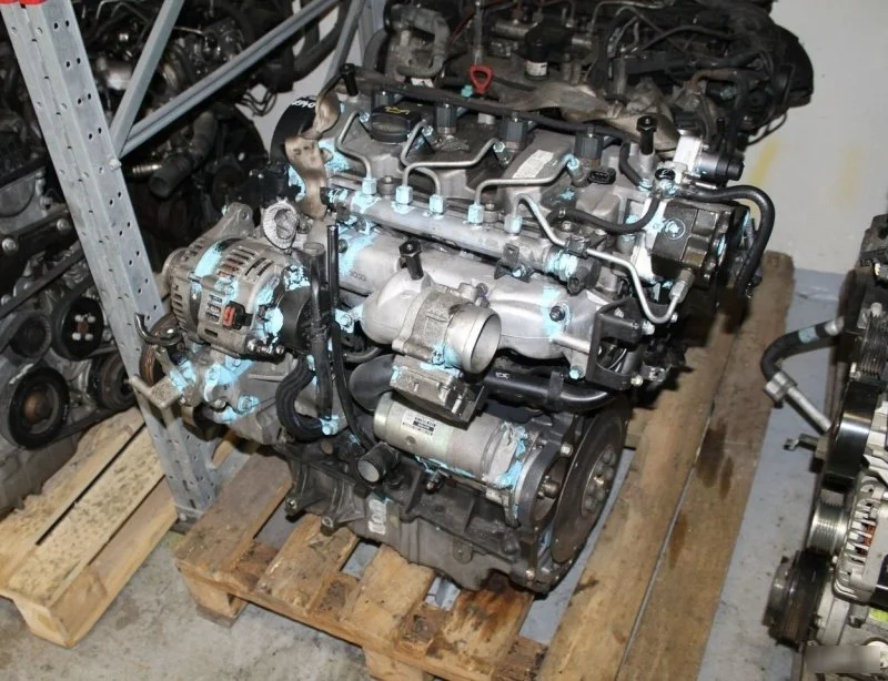 Двигатель Hyundai Tucson 2010 2110227A00 D4EA