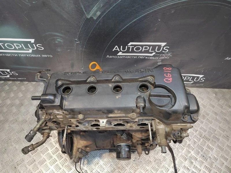 Двигатель Nissan Almera 2000-2006 101029FLSB N16 1.8 QG18
